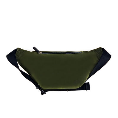 Πράσινο χρώμα Fanny Hip Pack, Νάιλον Fanny τσάντα μέσης ελαφρύ
