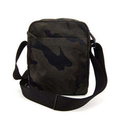 Camou Unisex Crossbody τσάντα ρυθμιζόμενη ανθεκτική με κλείσιμο φερμουάρ