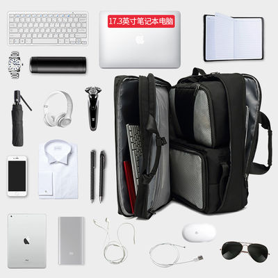Μονάδα υπολογιστή Unisex σάκοι, μαύρο laptop σακίδιο ανθεκτικό στο νερό